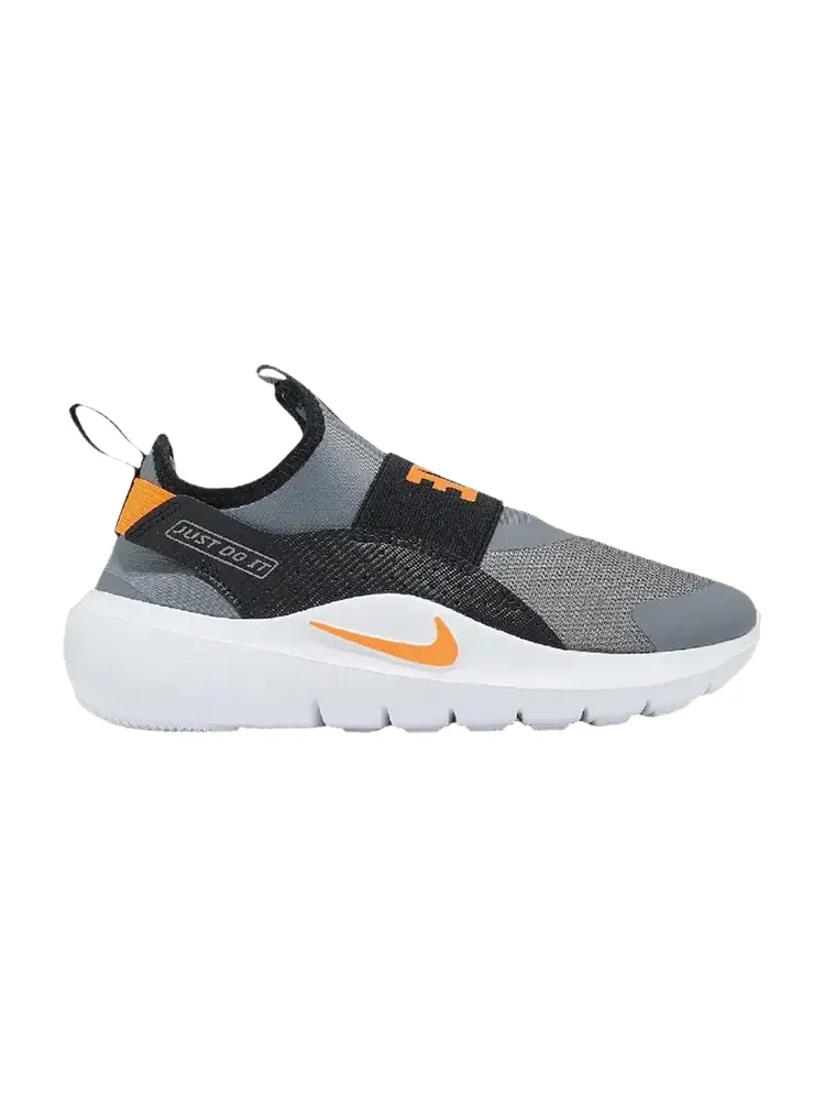 Кроссовки Nike Flex Runner 4 PS 'Cool Grey Total Orange Black' — изображение 1 из 1, серый