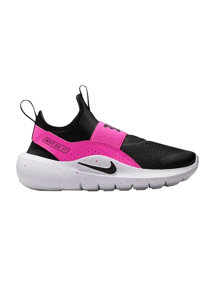 Кроссовки Nike Flex Runner 4 PS 'Black Laser Fuchsia' — изображение 1 из 1, белый/черный