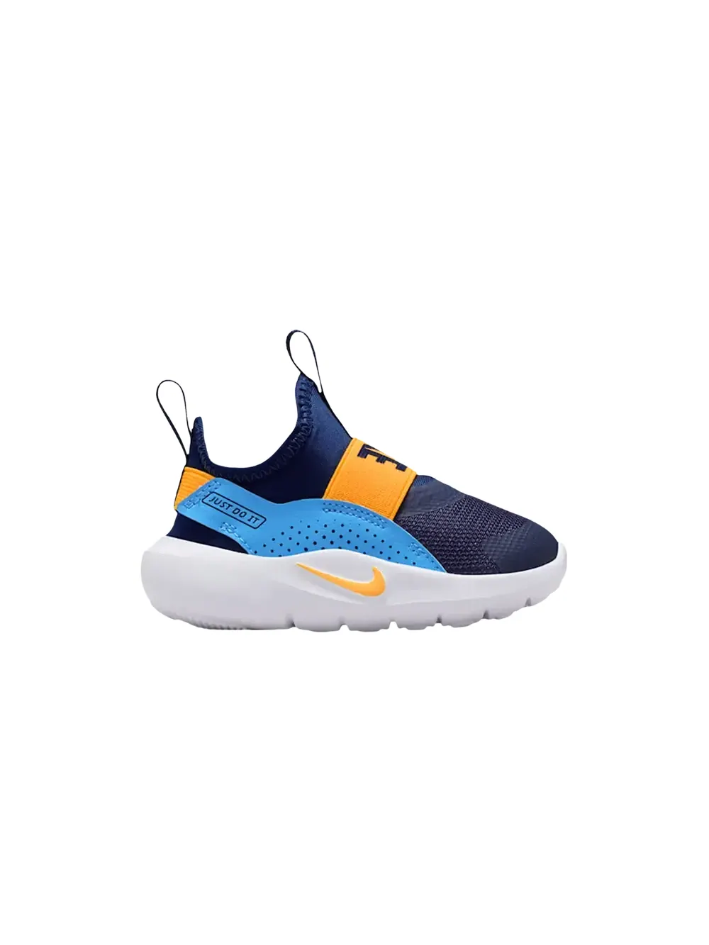Кроссовки Nike Flex Runner 4 TD — изображение 1 из 1, темно-синий/оранжевый