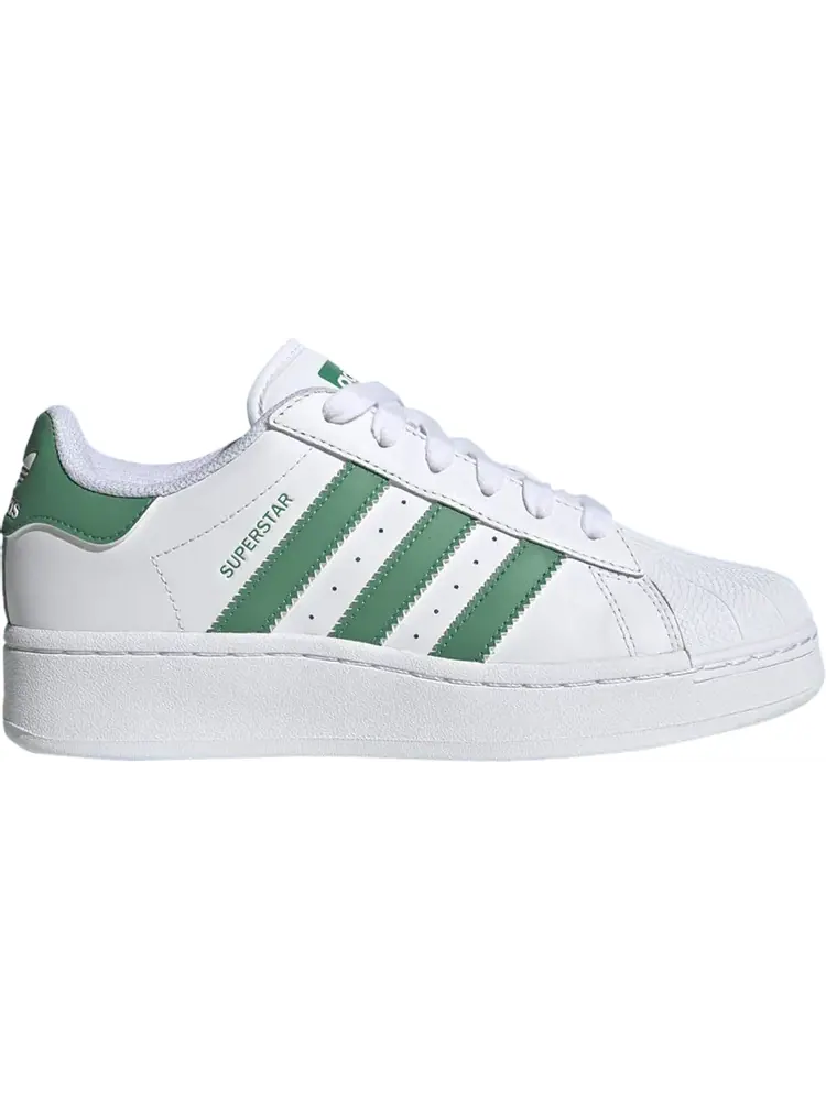 Кроссовки Wmns Superstar XLG 'White Semi Court Green' — изображение 1 из 1, белый