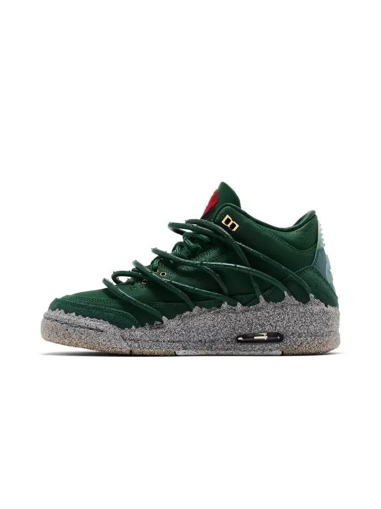 Кроссовки Teyana Taylor x Air Jordan 3 'Concrete Rose' — изображение 3 из 8, черный