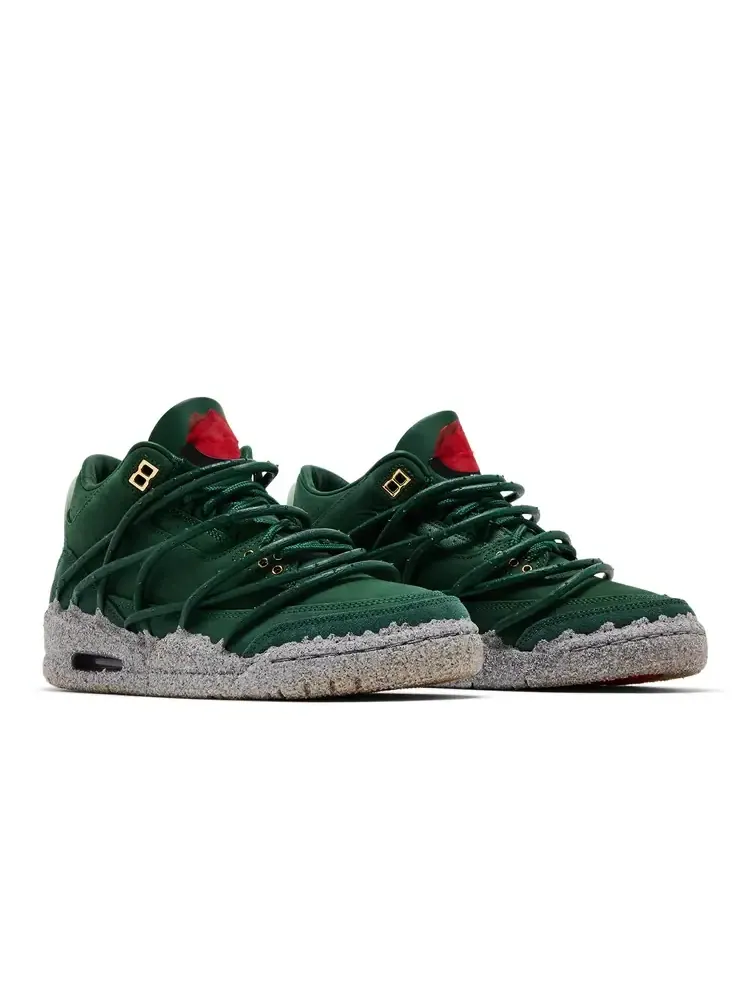 Кроссовки Teyana Taylor x Air Jordan 3 'Concrete Rose' — изображение 8 из 8, черный
