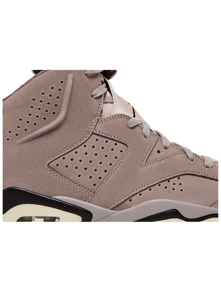 Кроссовки A Ma Maniére x Air Jordan 6 Retro «Smoky Mauve» — изображение 2 из 8, коричневый