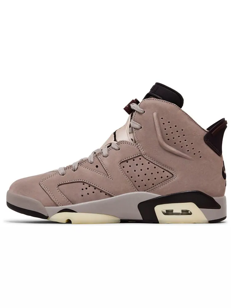 Кроссовки A Ma Maniére x Air Jordan 6 Retro «Smoky Mauve» — изображение 3 из 8, коричневый