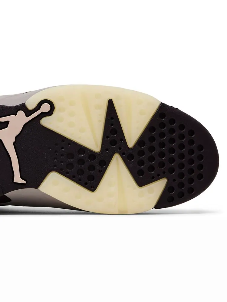 Кроссовки A Ma Maniére x Air Jordan 6 Retro «Smoky Mauve» — изображение 5 из 8, коричневый