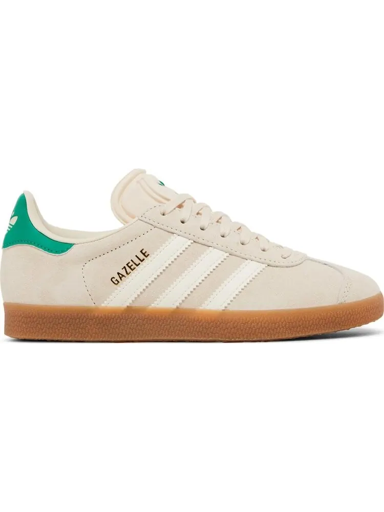 Кроссовки Wmns Gazelle 'Wonder White Green' — изображение 1 из 4, бежевый