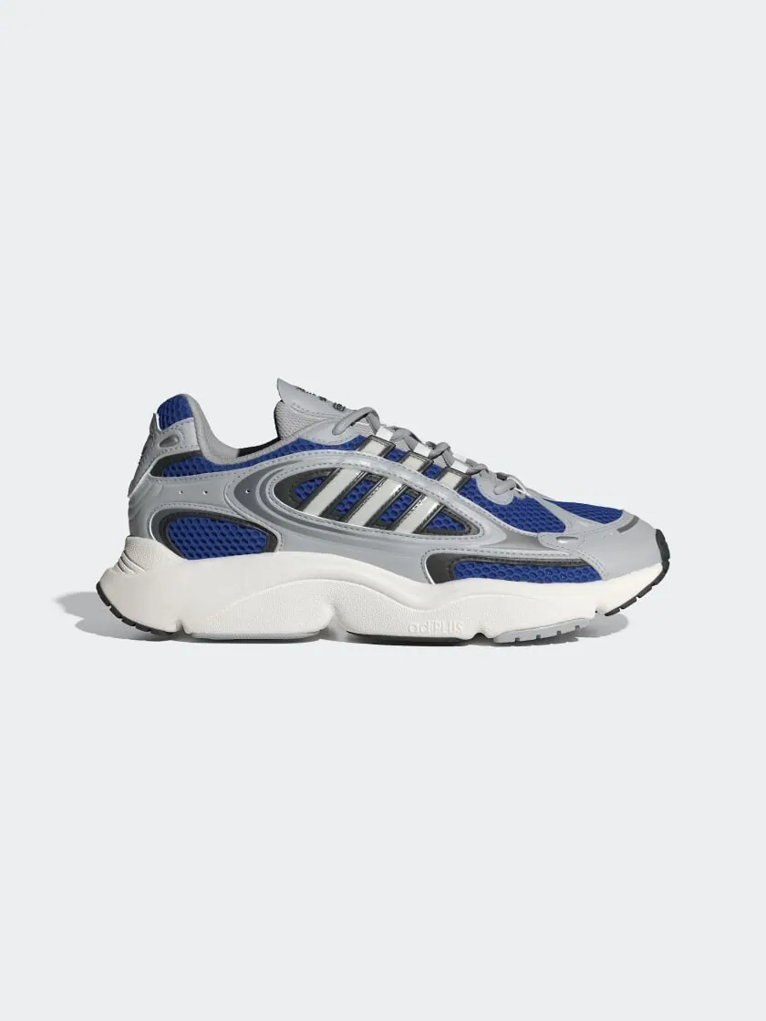 Кроссовки Adidas Ozweego — изображение 1 из 9, серый/черный/синий