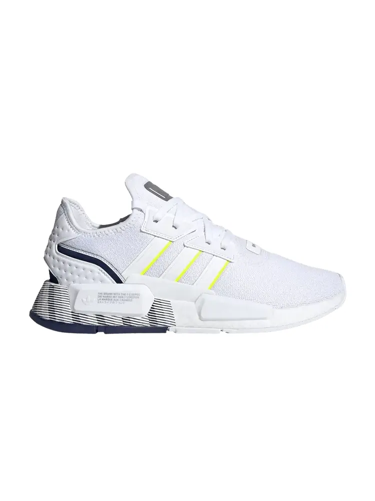 Кроссовки adidas NMD_G1 'White Dark Blue' — изображение 1 из 1, белый/белый/темный синий