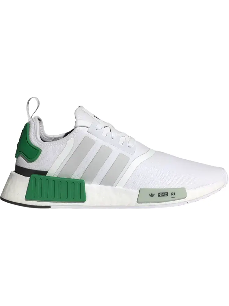 Кроссовки NMD_R1 'White Green' — изображение 1 из 1, белый