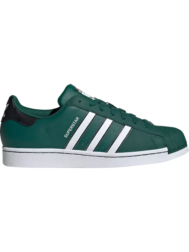 Кроссовки Superstar 'Collegiate Green White' — изображение 1 из 1, зеленый