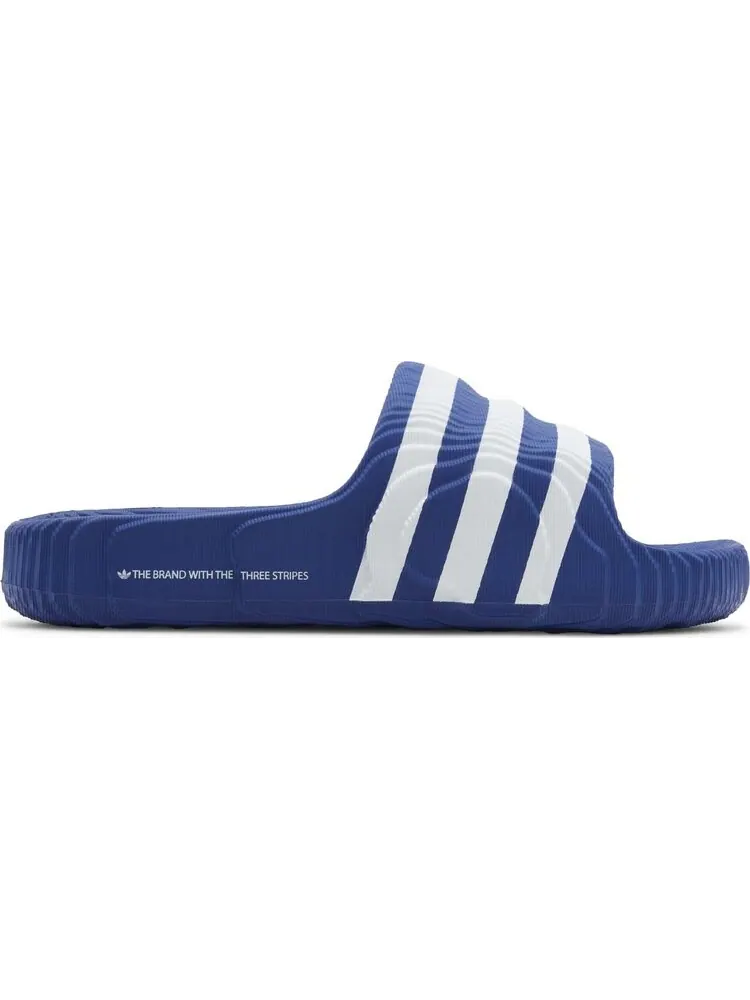 Кроссовки Adilette 22 Slide 'Royal Blue White' — изображение 1 из 4, синий