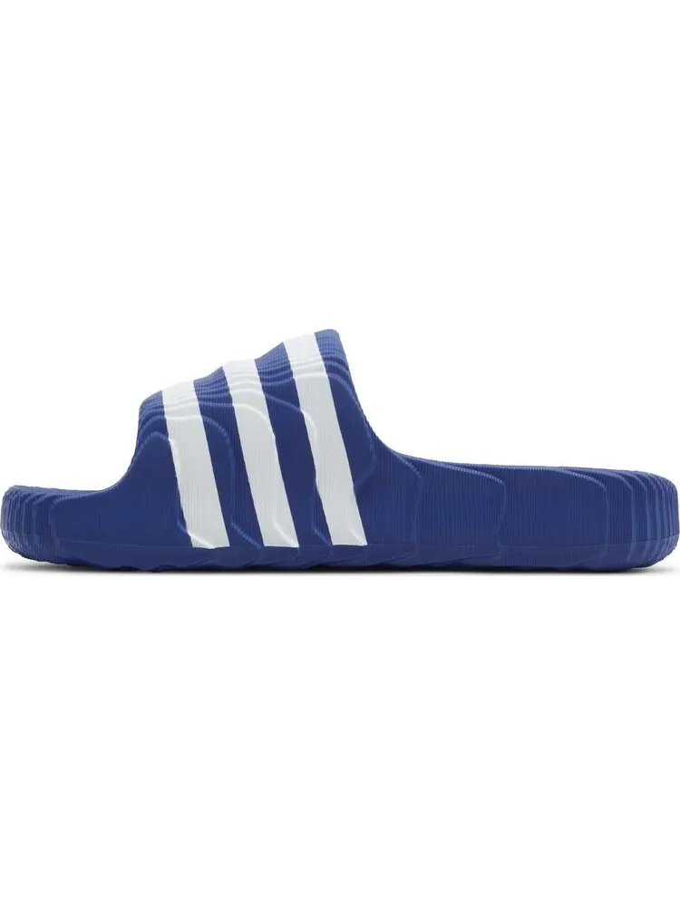 Кроссовки Adilette 22 Slide 'Royal Blue White' — изображение 3 из 4, синий