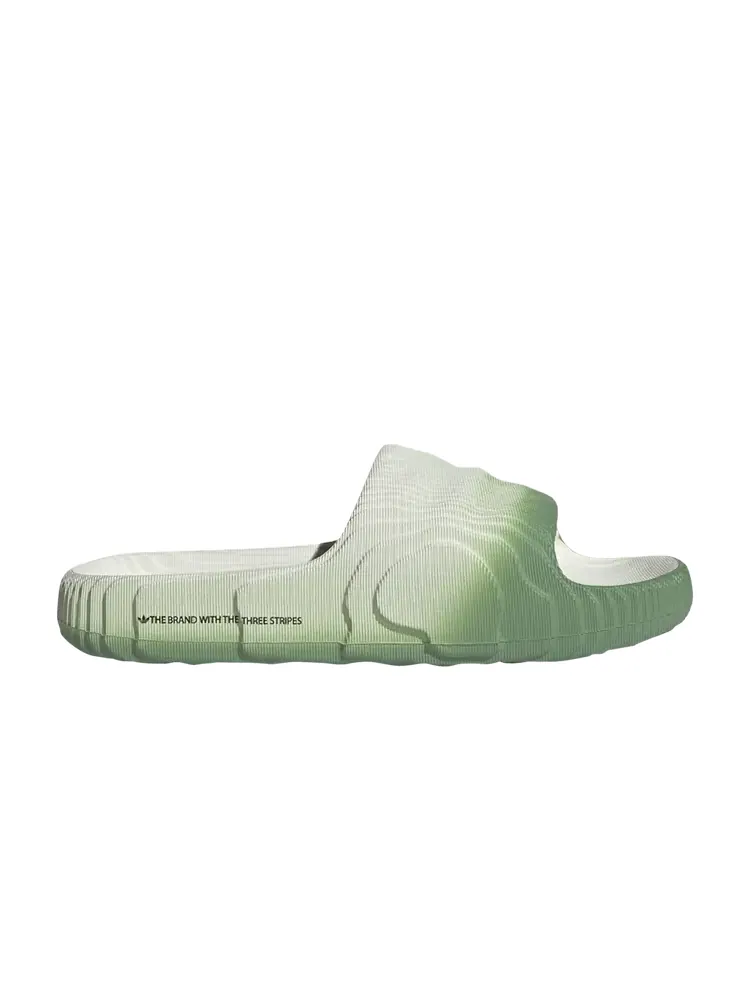Кроссовки Adilette 22 Slide — изображение 1 из 1, слоновая кость зеленый