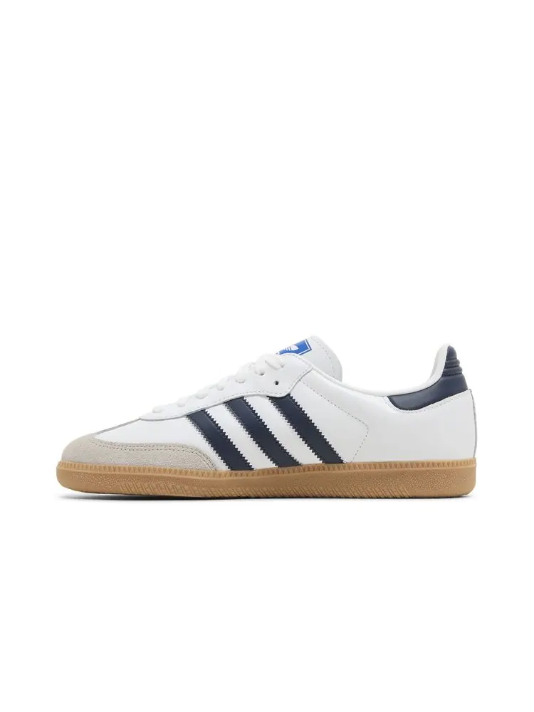 Кроссовки Samba OG 'White Night Indigo Gum' — изображение 3 из 8, белый индиго