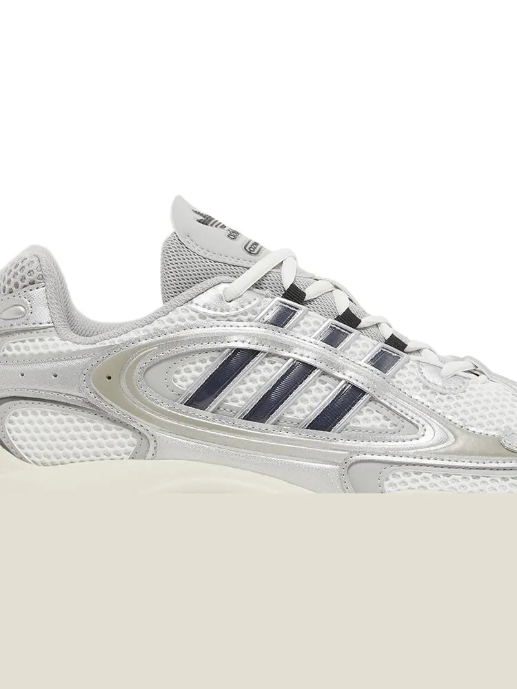 Кроссовки Ozmillen 'Silver White Black' — изображение 2 из 4, серебряный