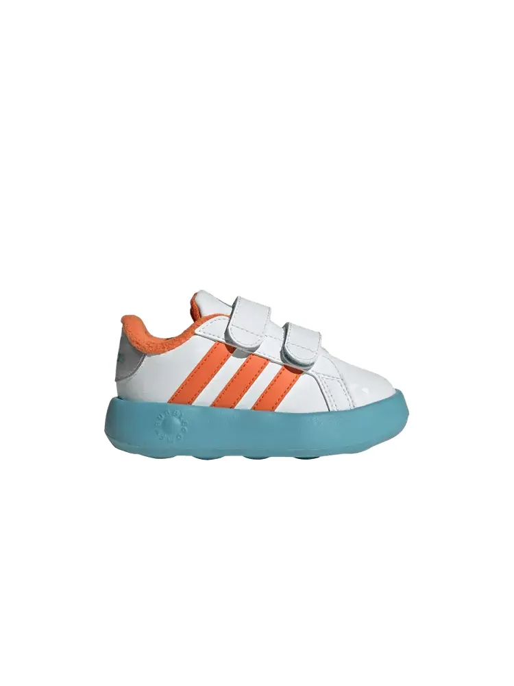Кроссовки adidas Disney x Grand Court 2.0 I 'Olaf' — изображение 1 из 1, белый/оранжевый/синий