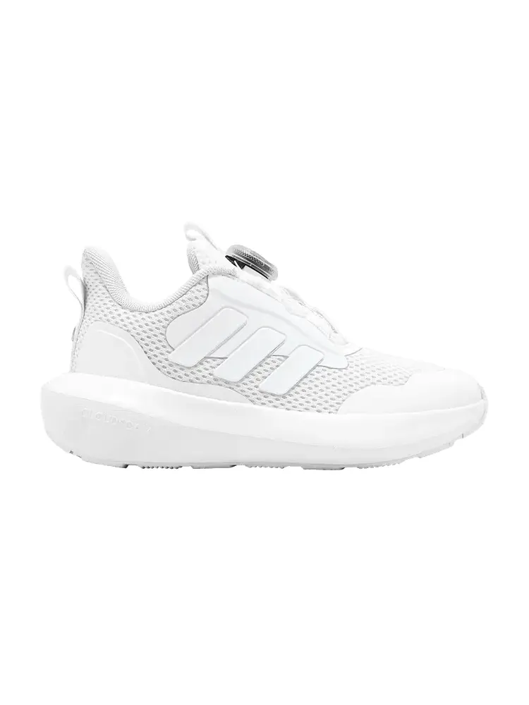 Кроссовки adidas FortaRun 3.0 BOA K 'Triple White' — изображение 1 из 1, белый/черный/белый