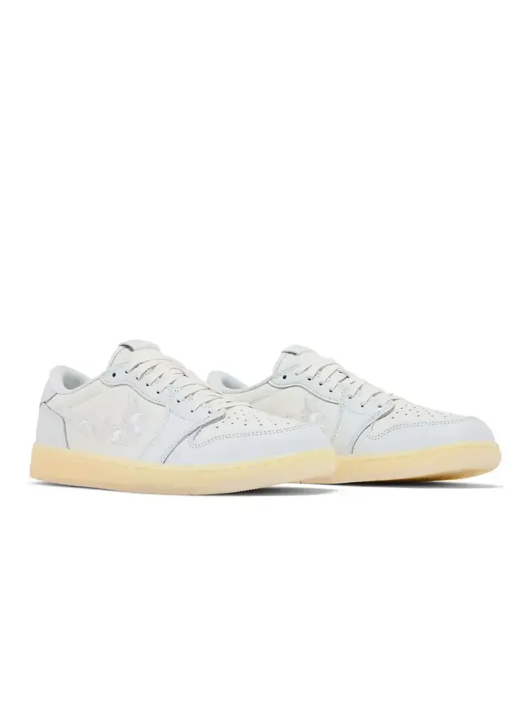 Air Jordan 1 Retro Low OG 'Rabbit Floral Swoosh' — изображение 8 из 8, белый