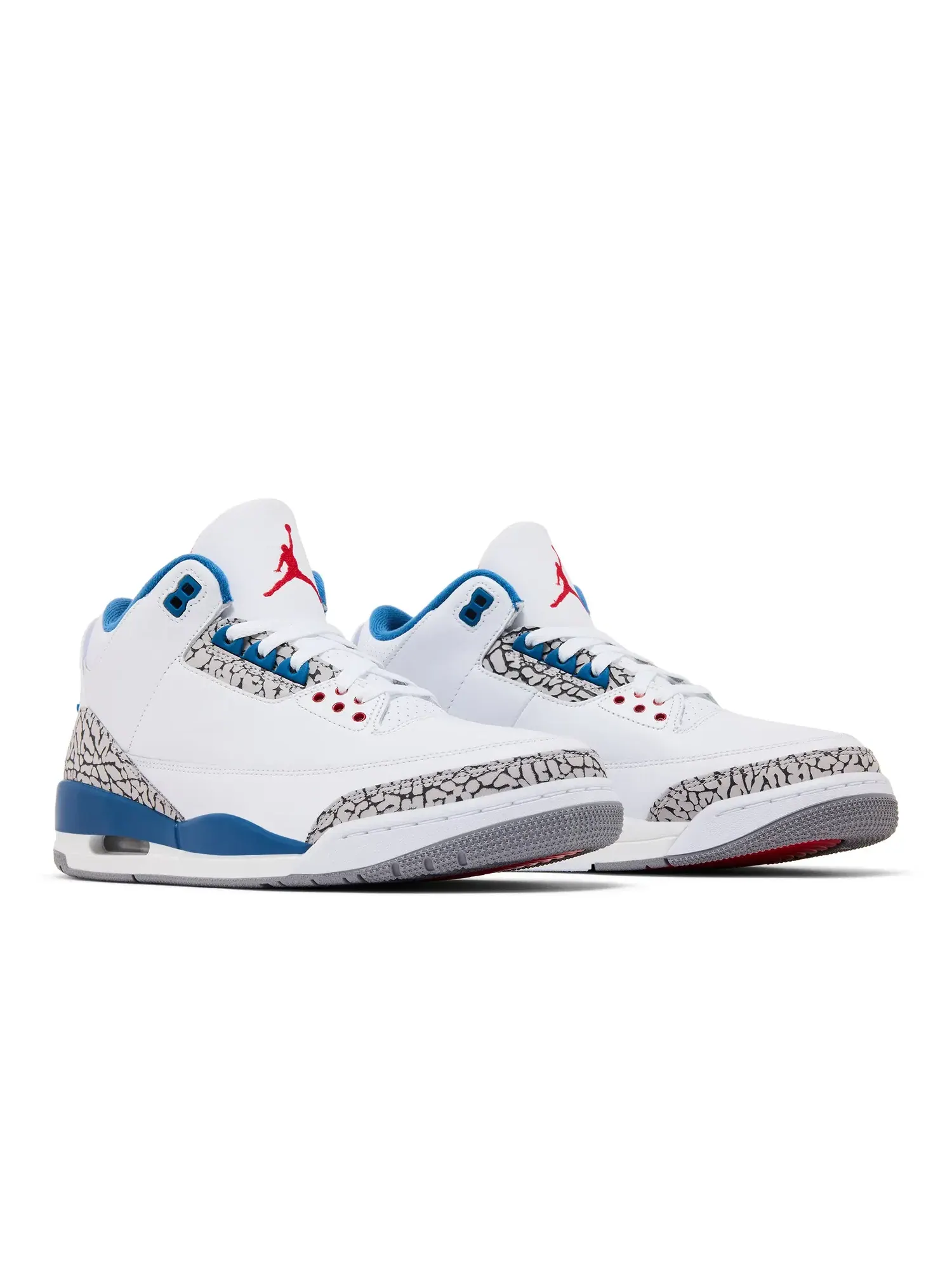 Кроссовки Air Jordan 3 2026 — изображение 8 из 10, белый/синий-красный
