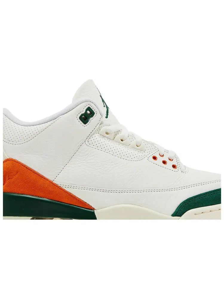 Кроссовки SoleFly x Air Jordan 3 — изображение 2 из 10, белый