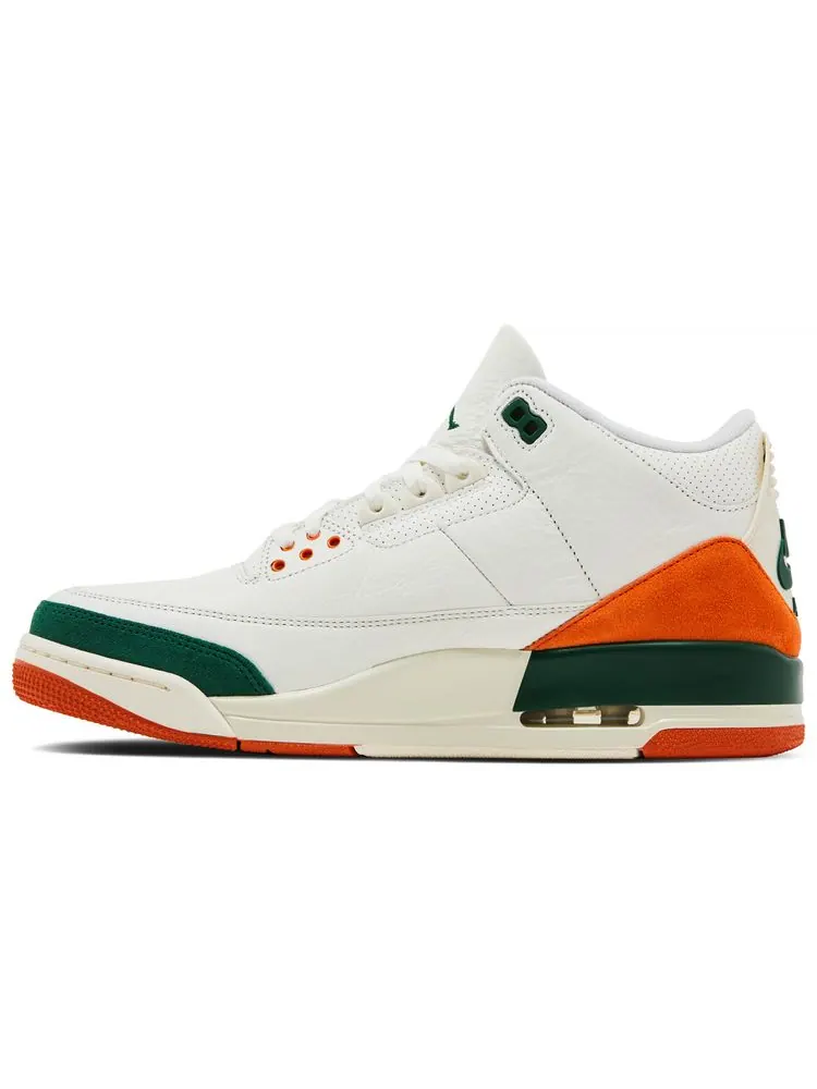Кроссовки SoleFly x Air Jordan 3 — изображение 3 из 10, белый