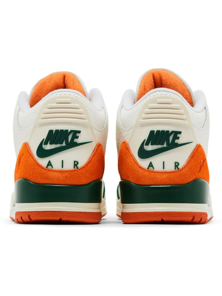 Кроссовки SoleFly x Air Jordan 3 — изображение 6 из 10, белый