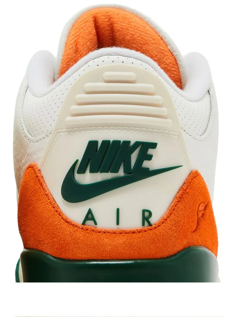 Кроссовки SoleFly x Air Jordan 3 — изображение 7 из 10, белый