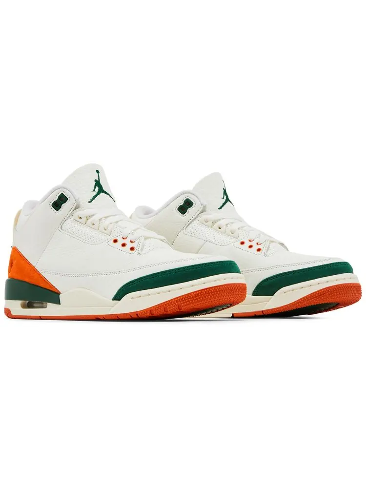 Кроссовки SoleFly x Air Jordan 3 — изображение 8 из 10, белый
