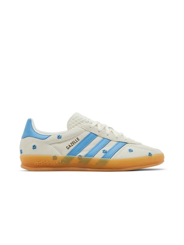 Кроссовки Wmns Gazelle Indoor — изображение 1 из 4, светлый синий