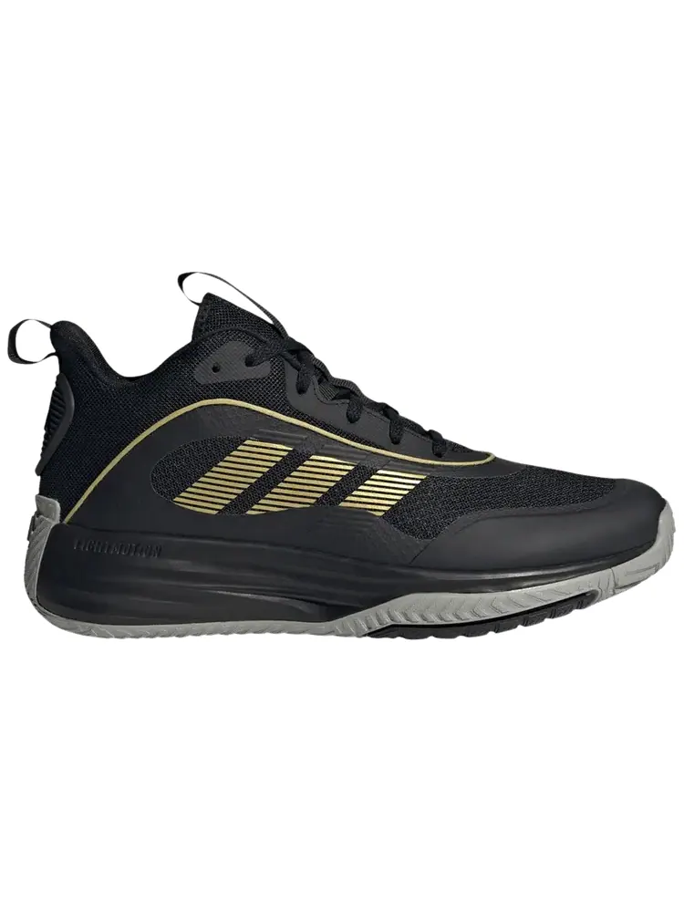 Кроссовки adidas Own the Game 3 'Black Gold Metallic' — изображение 1 из 1, черный