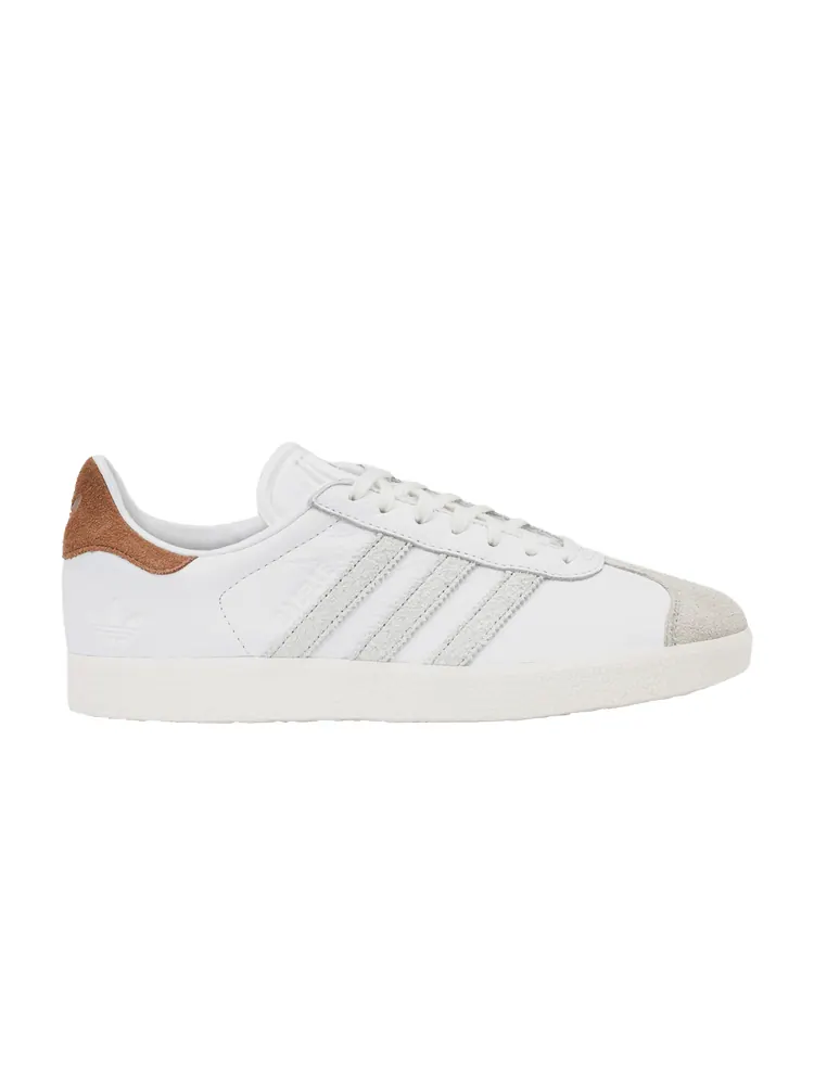 Кроссовки adidas Gazelle 'White Brown' Shoe Palace Exclusive — изображение 1 из 1, белый/коричневый