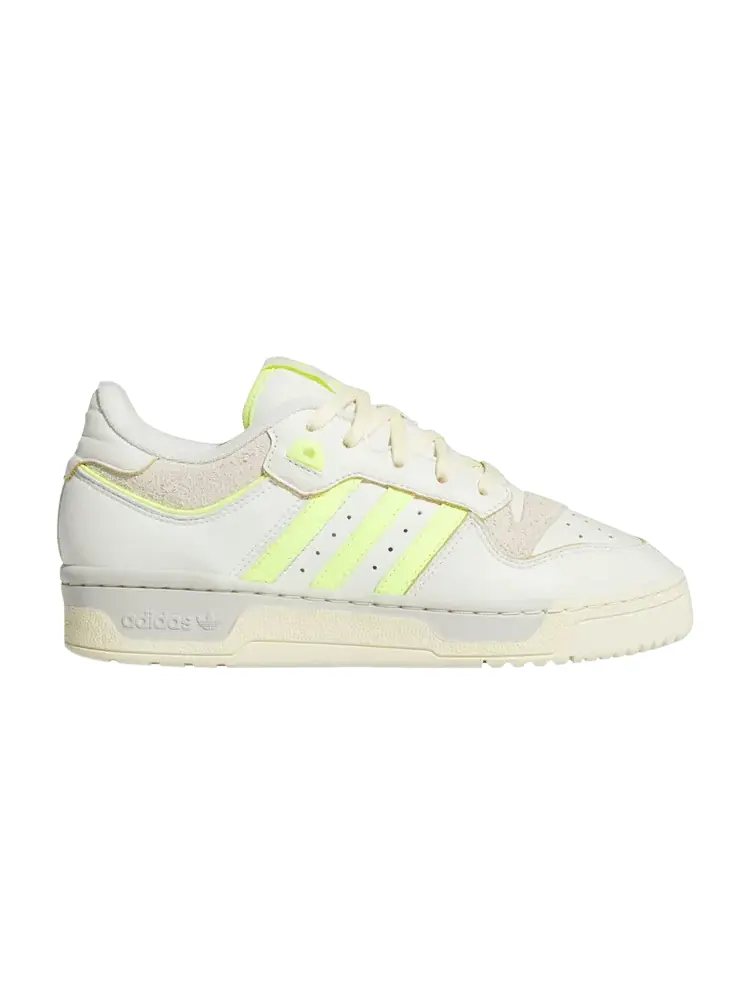 Кроссовки adidas Wmns Rivalry 86 Low 'Ivory Lucid Lemon' — изображение 1 из 1, слоновая кость//желтый