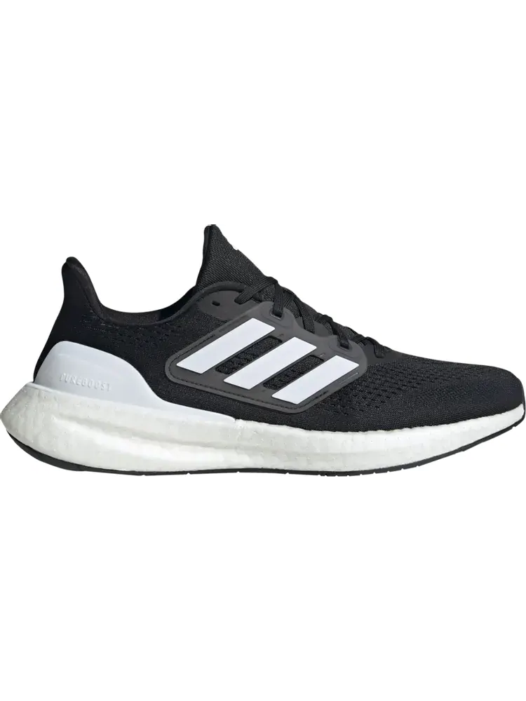 Кроссовки PureBoost 23 Wide 'Black White' — изображение 1 из 1, черный