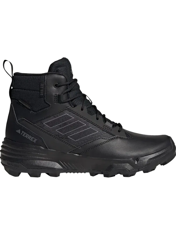 Кроссовки Terrex Unity Leather Mid Rain.RDY 'Black Grey' 2023 — изображение 1 из 1, черный