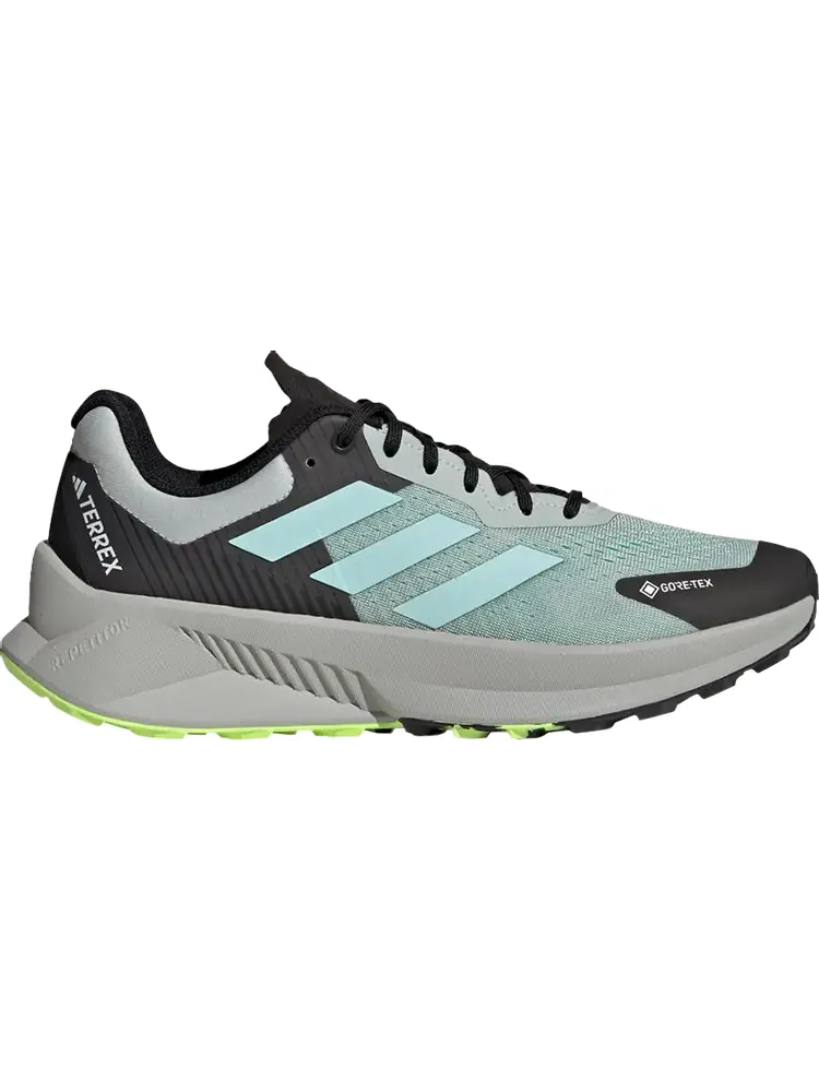 Кроссовки Terrex Soulstride Flow GORE-TEX 'Wonder Silver Semi Flash Aqua' — изображение 1 из 1, серый