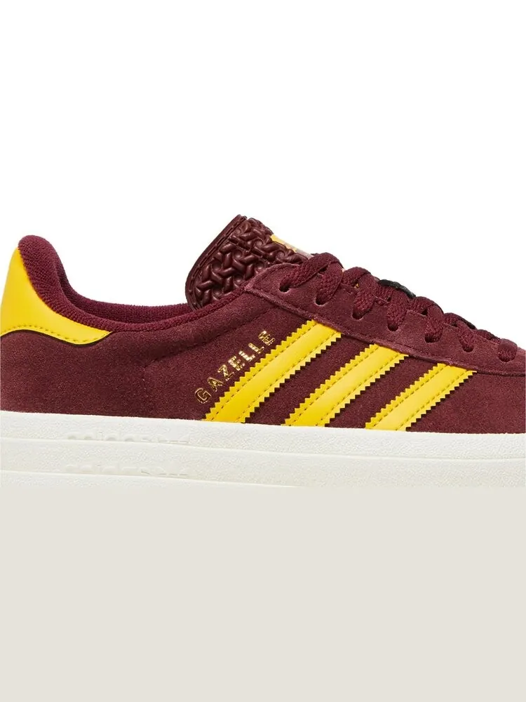 Кроссовки Wmns Gazelle Bold 'Shadow Red Gold' — изображение 2 из 4, красный