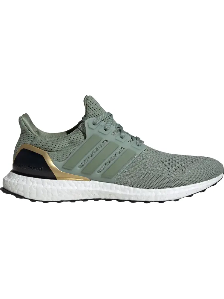 Кроссовки UltraBoost 1.0 'Silver Green Gold Metallic' — изображение 1 из 1, зеленый
