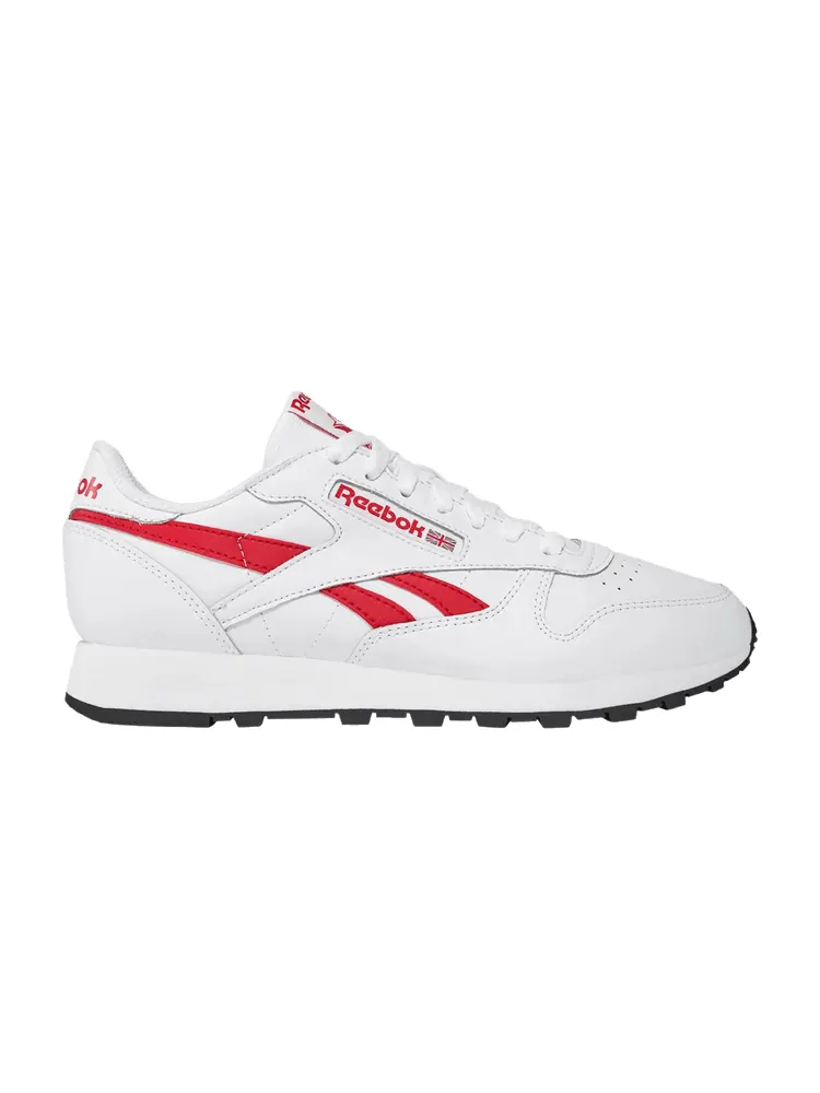 Кроссовки Reebok Classic Leather 'White Vector Red' — изображение 1 из 1, белый/красный/черный