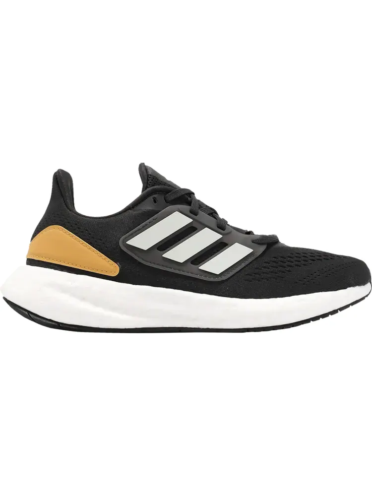 Кроссовки Pureboost 22 J 'Carbon Wonder Silver Yellow' — изображение 1 из 1, черный