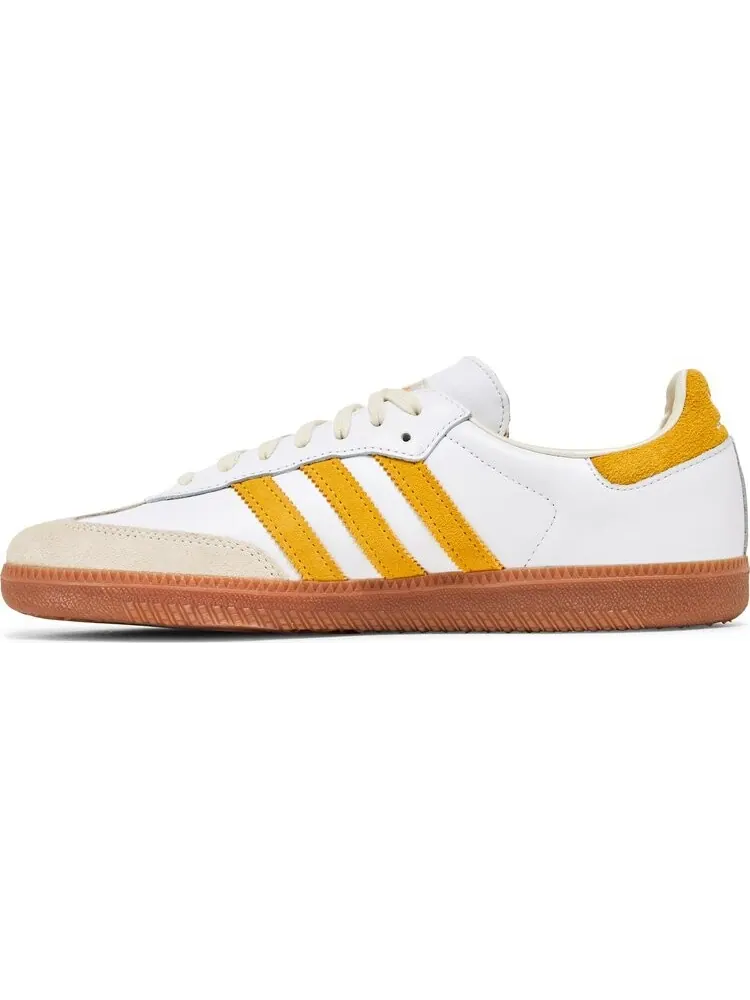 Кроссовки Sporty & Rich x Samba OG 'White Bold Gold' — изображение 3 из 4, белый