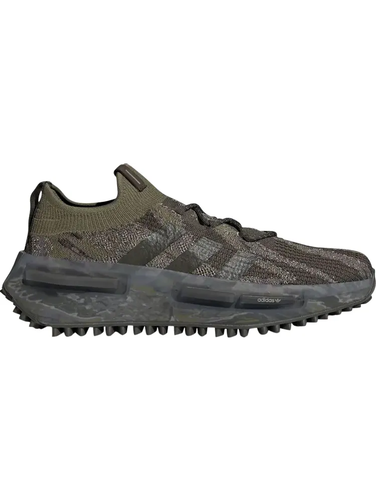 Кроссовки NMD_S1 'Tiger Stripes - Olive' — изображение 1 из 1, зеленый