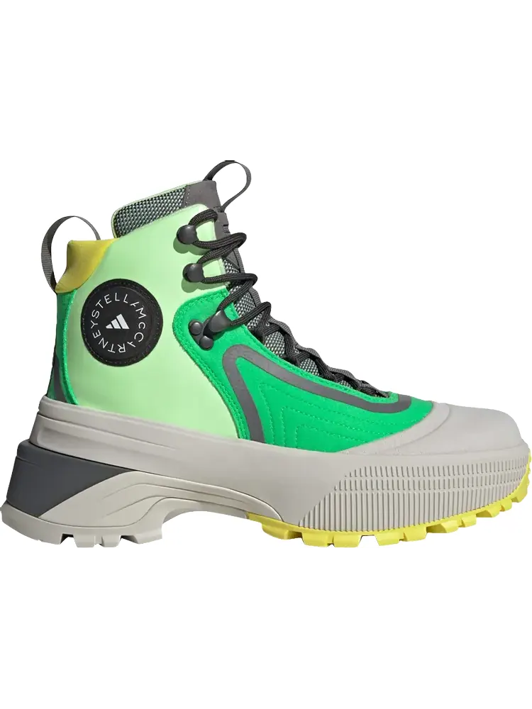 Кроссовки Stella McCartney x Wmns Terrex Hiking Boot 'Solar Lime Chalk Pearl' — изображение 1 из 1, зеленый