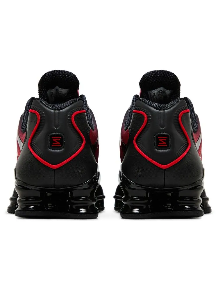 Кроссовки Nike Shox TL 'Black University Red Gradient' — изображение 6 из 8, черный