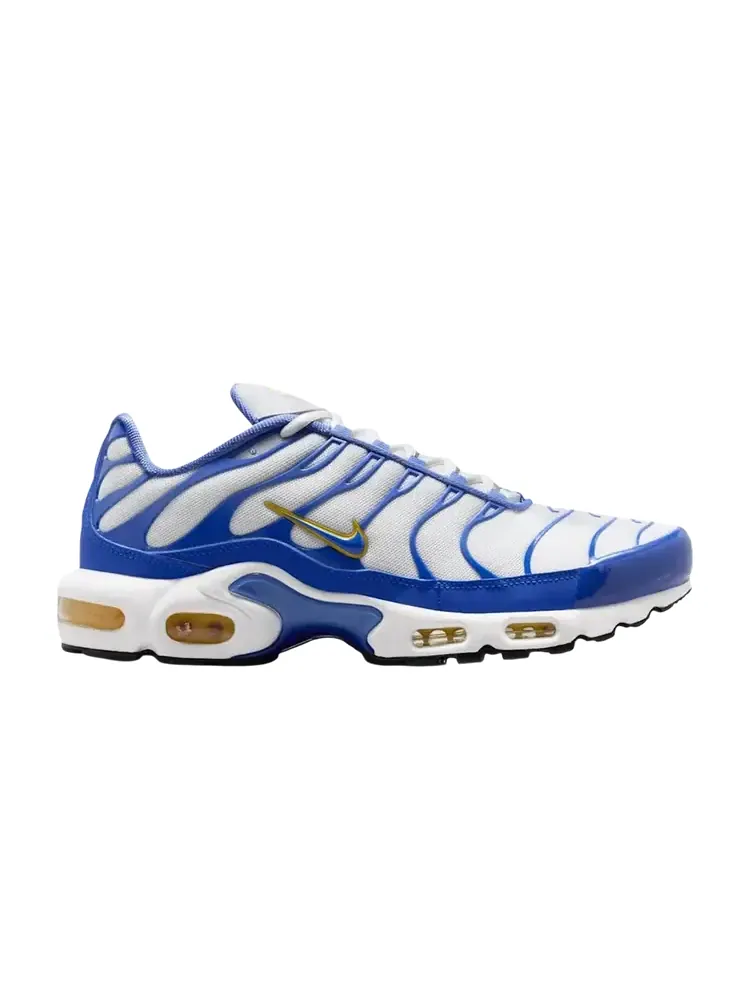 Кроссовки Nike Air Max Plus 'White Lyon Blue Varsity Maize' — изображение 1 из 1, синий