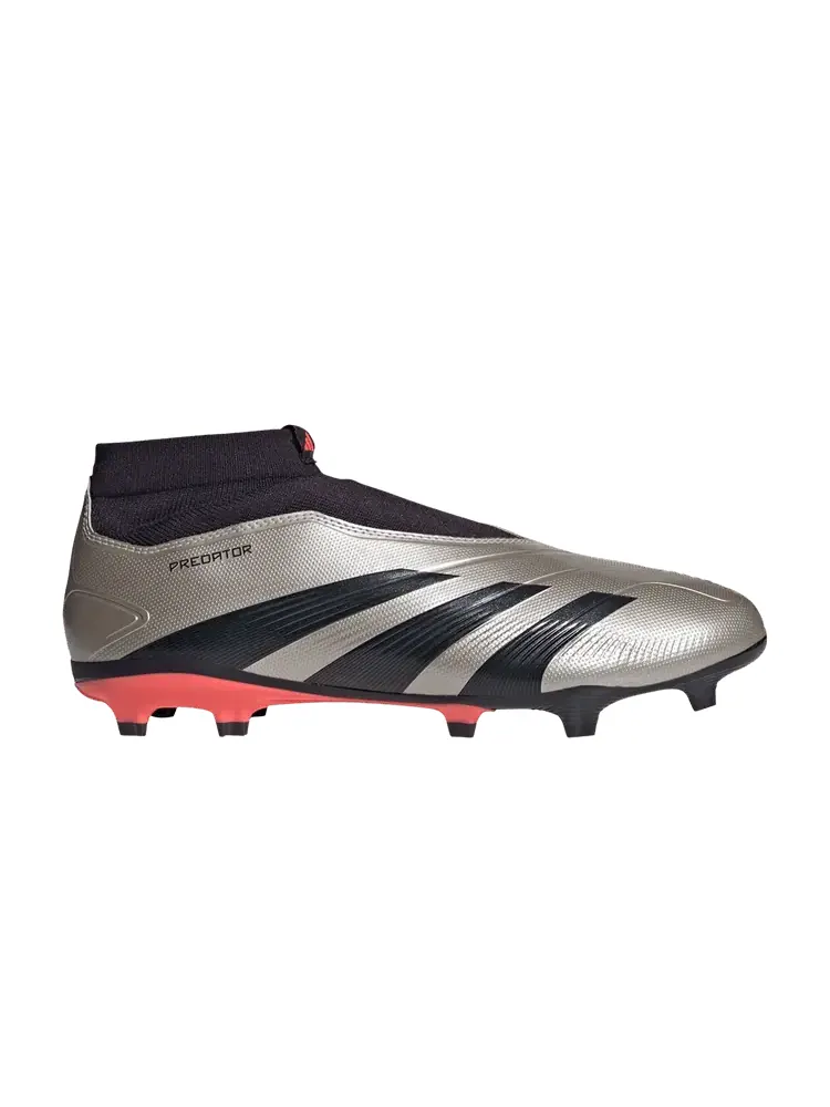 Кроссовки Adidas Predator 24 League Laceless FG, Vivid Horizon Pack — изображение 1 из 1, серый
