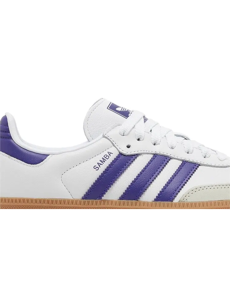 Кроссовки Wmns Samba OG 'White Energy Ink Gum' — изображение 2 из 4, белый