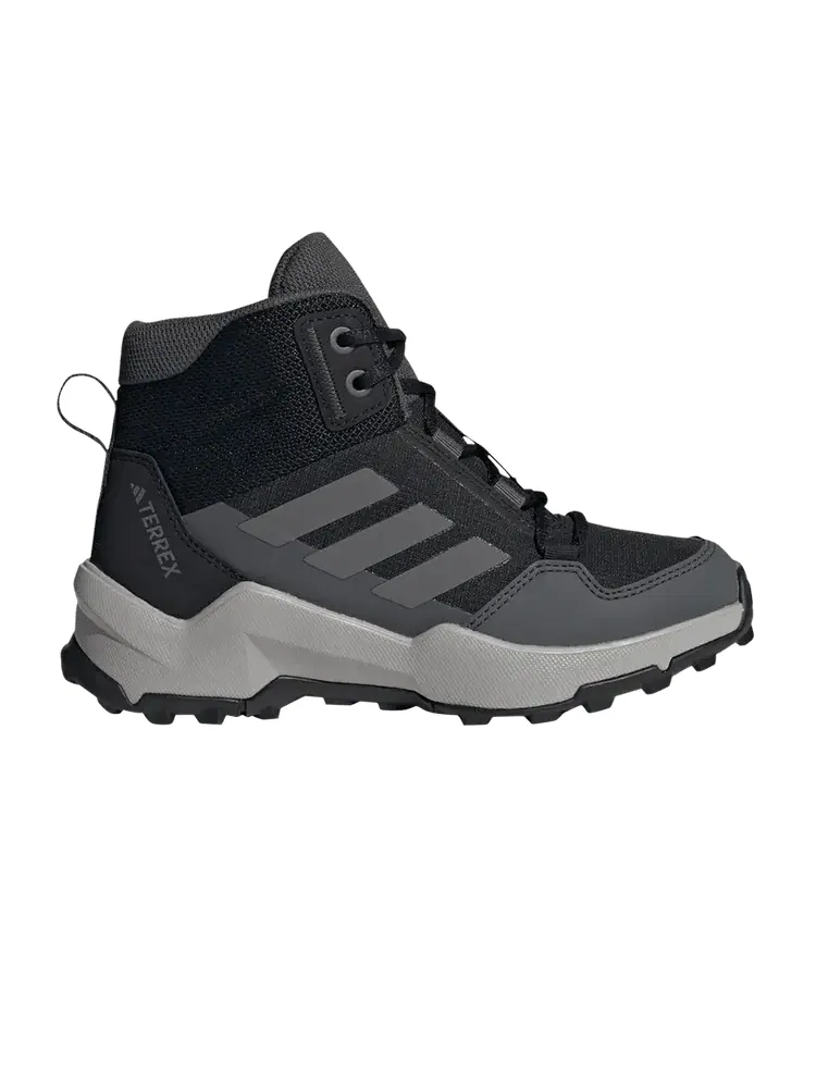 Кроссовки adidas Terrex AX4R Mid K 'Black Grey' — изображение 1 из 1, черный/серый/серый