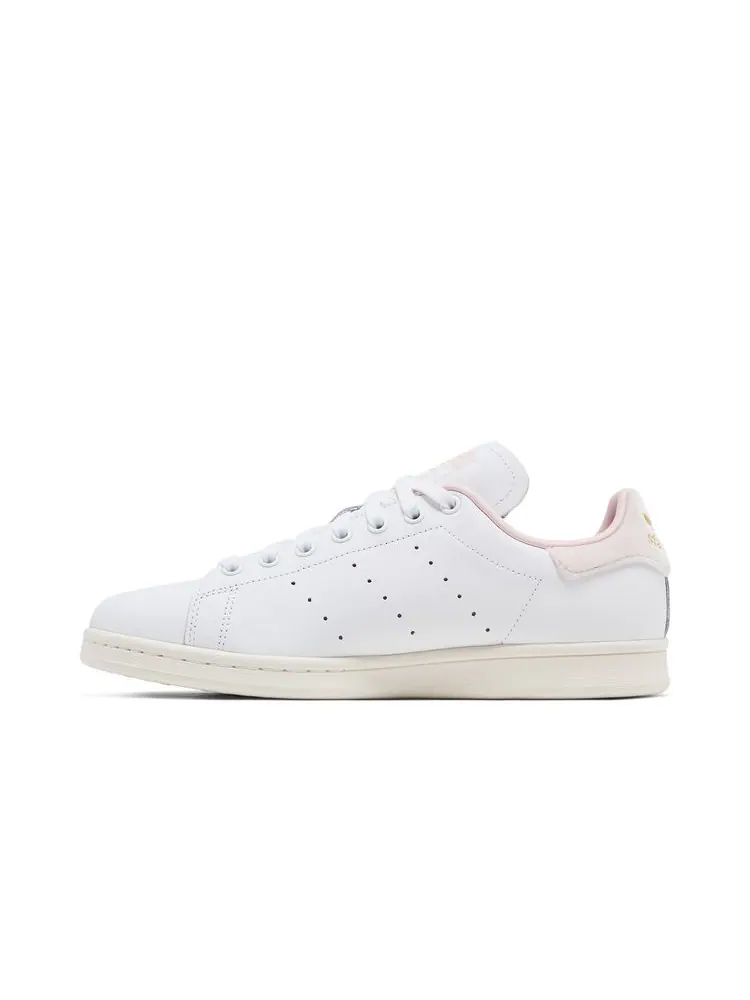 Кроссовки Wmns Stan Smith 'White Velvet Sandy Pink' — изображение 3 из 8, белый розовый