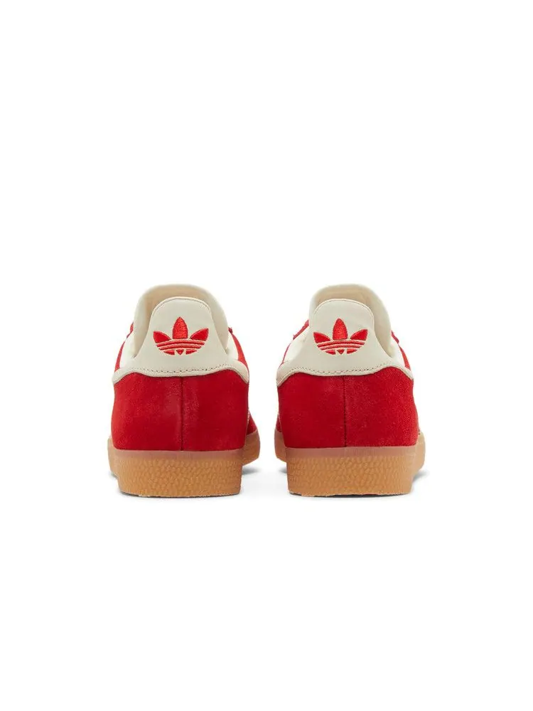 Кроссовки adidas Wmns Gazelle 'Scarlet Aluminum' — изображение 7 из 9, золотистый металлик
