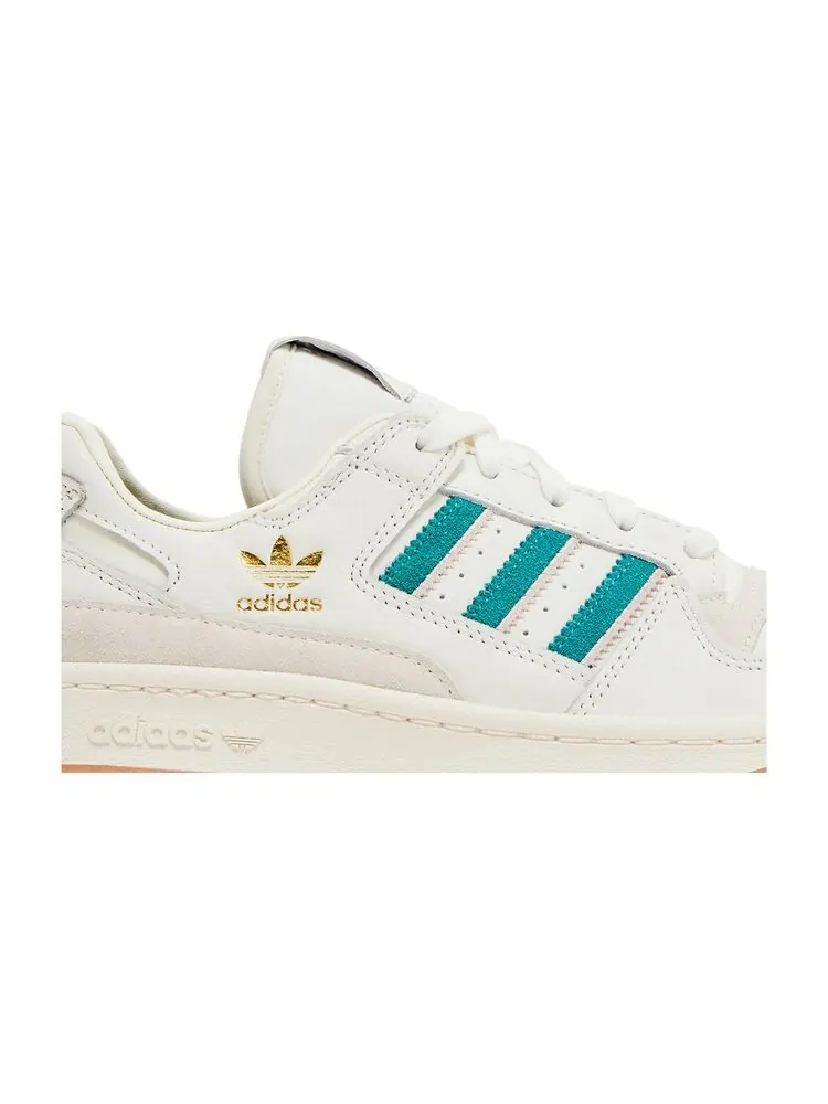 Кроссовки adidas Wmns Forum Low CL Active Green Sandy Pink — изображение 2 из 6, зеленый розовый